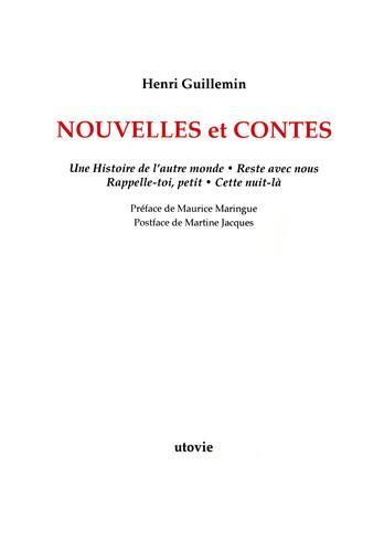 Nouvelles et contes