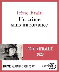 Un crime sans importance