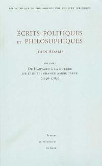 Ecrits politiques et philosophiques