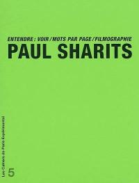 Entendre : voir. Mots par page. Filmographie