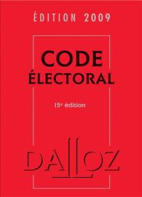 Code électoral 2009