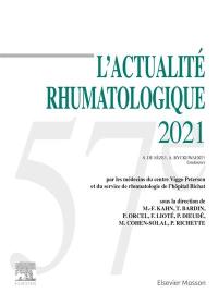 L'actualité rhumatologique 2021