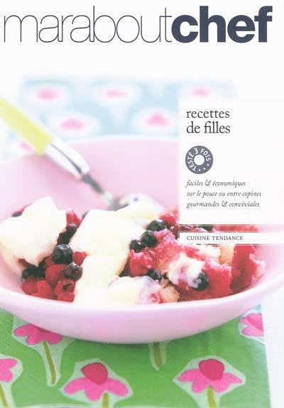 Recettes de filles : cuisine tendance