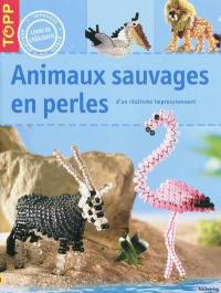 Animaux sauvages en perles : d'un réalisme impressionnant