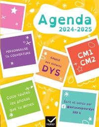 Agenda DYS 2024-2025 : CM1, CM2