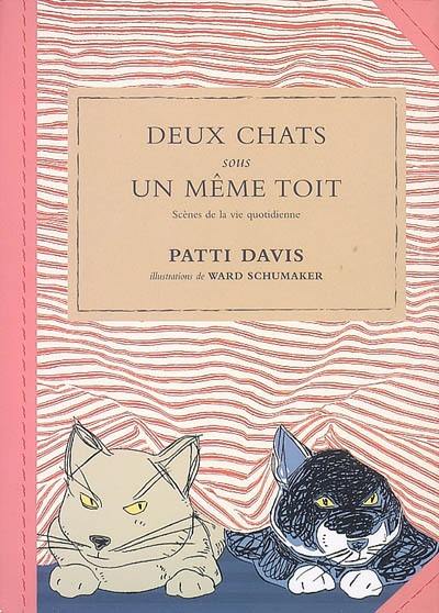 Deux chats sous un même toit : scènes de la vie quotidienne