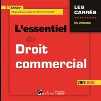 L'essentiel du droit commercial : 2019-2020