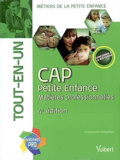 CAP petite enfance, matières professionnelles : tout-en-un