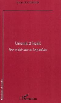 Université et société : pour en finir avec un long malaise