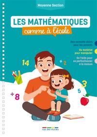 Les mathématiques comme à l'école : moyenne section