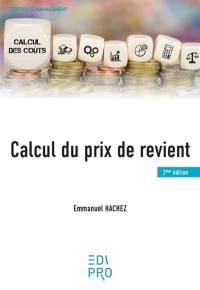 Calcul du prix de revient