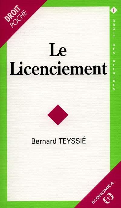 Le licenciement