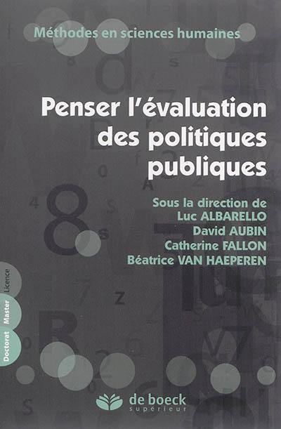 Penser l'évaluation des politiques publiques