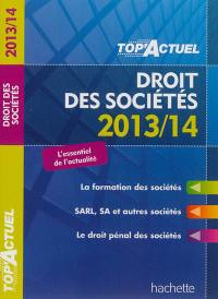 Droit des sociétés : 2013-14