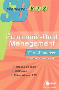 Economie-droit et management : BTS tertiaires 1re et 2e années