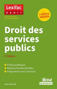 Droit des services publics : licence & master