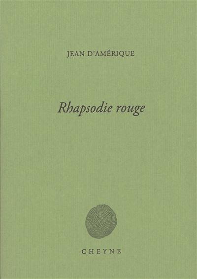 Rhapsodie rouge