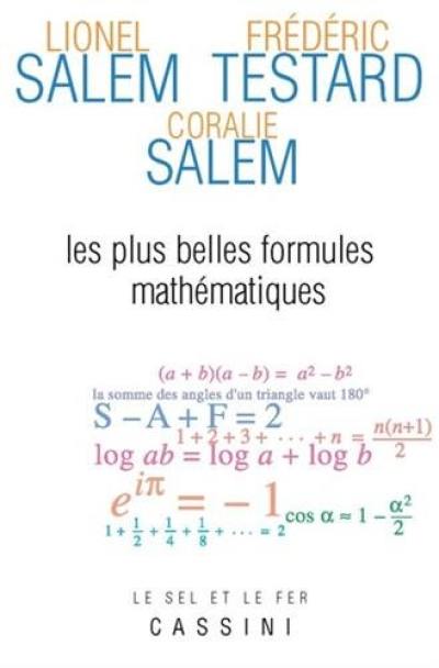 Les plus belles formules mathématiques