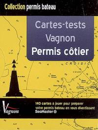 Cartes-tests Vagnon permis côtier : 140 cartes à jouer pour préparer votre permis bateau en vous divertissant