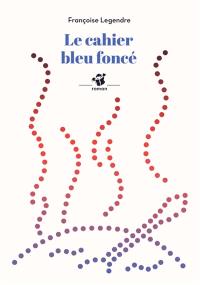 Le cahier bleu foncé