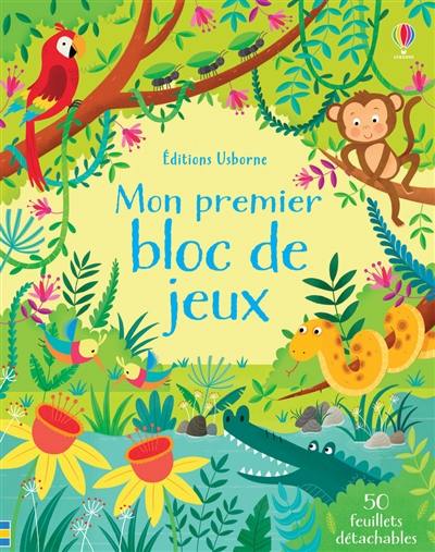 Mon premier bloc de jeux : 50 feuillets détachables