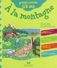 A la montagne : grande section