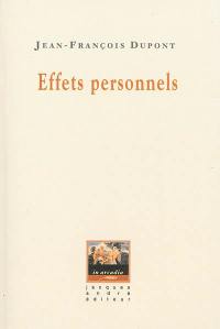 Effets personnels