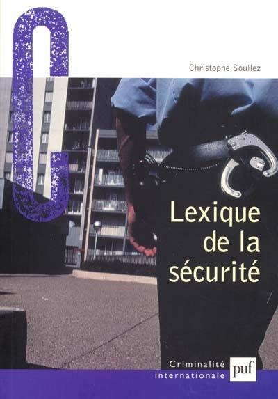 Lexique de la sécurité