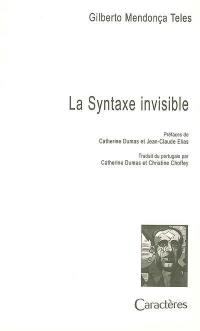 La syntaxe invisible. L'animal