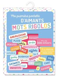 Mots rigolos : ma première pochette d'aimants