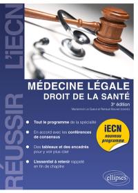 Médecine légale, droit de la santé