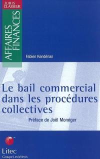 Le bail commercial dans les procédures collectives