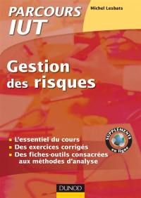 Précis de gestion des risques : cours et exercices corrigés