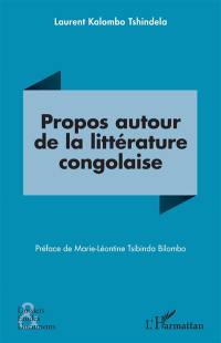 Propos autour de la littérature congolaise