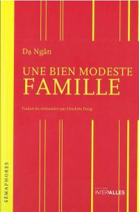 Une bien modeste famille