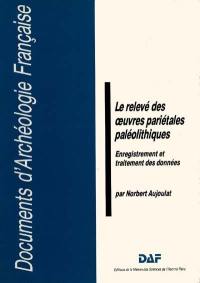 Le relevé des oeuvres pariétales paléolithiques : enregistrement et traitement des données