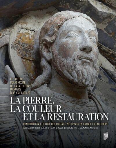 La pierre, la couleur et la restauration : le portail polychromé de la cathédrale d'Angers (XIIe-XXIe siècle) : contribution à l'étude des portails médiévaux en France et en Europe