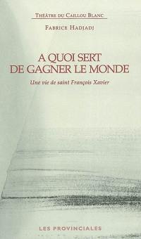 A quoi sert de gagner le monde : une vie de saint François Xavier