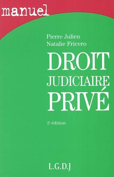 Droit judiciaire privé