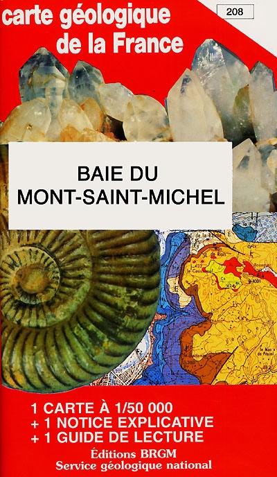 Baie du Mont-Saint-Michel : carte géologique de la France à 1/50 000, 208