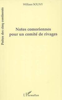 Notes comoriennes pour un comité de rivages