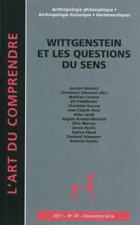 Art du comprendre (L'), deuxième série, n° 20. Wittgenstein et les questions du sens