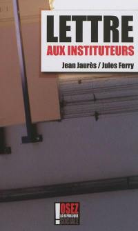 Lettre aux instituteurs