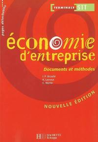 Economie d'entreprise, terminale STT : livre de l'élève