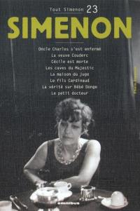 Tout Simenon. Vol. 23