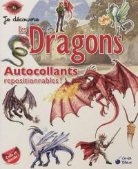 Les dragons : autocollants repositionnables !