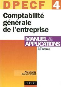 Comptabilité générale de l'entreprise, DPECF 4