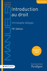 Introduction au droit : 2025