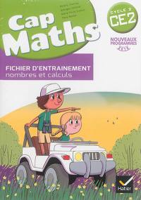 Cap maths CE2, cycle 2 : fichier + cahier + dico-maths