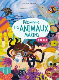 Découvre les animaux marins en BD